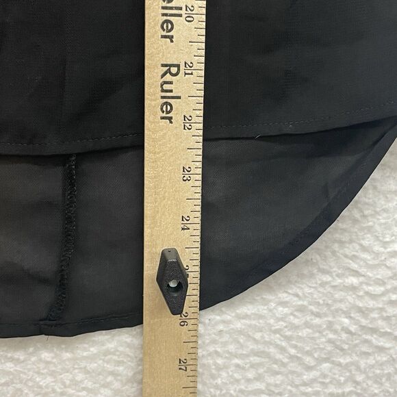 Ecote Shirt Womens Small Black Gold Sheer Embellished Urban Outfitters Cut Out - Picture 9 of 10